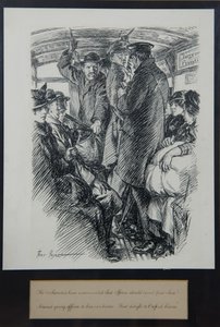 Nervous Young Officer to Bus Conductor: First Single to Oxford Circus by Frederick Pegram